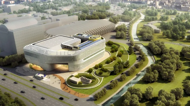 Managementzentrum der Olympischen Winterspiele in Peking