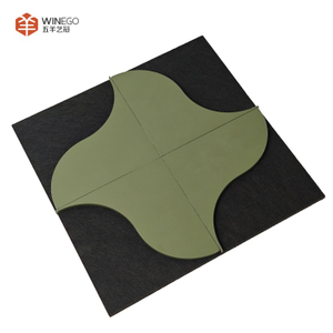 پانل آکوستیک چوبی هنری برای دکوراسیون دیوار داخلی